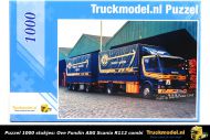 015 Ove Fundin ASG Scania R112 huifcombi puzzel van 1000 stukjes