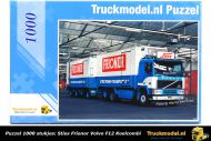 016 Sties Frionor Volvo F12 koelcombinatie puzzel van 1000 stukjes