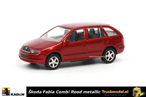 Kaden 385745-02 Skoda Fabia Combi 2005 Bordeauxrood metallic