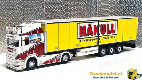 Tekno 74853 Tallaksen Hakull Scania S HL Kasten schuifzeiltrailer