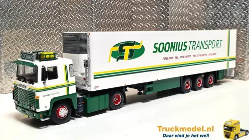 Tekno 81236 Soonius Transport Scania LB141 koeloplegger