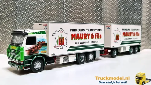 Tekno 81406 Maury & Fils Scania R143 Topline koelcombi