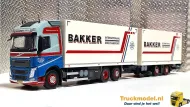 Tekno 82349 Bakker Koeltransport Volvo FH4 XL wipkar combi