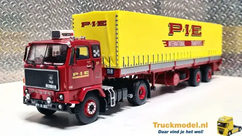 Tekno 82458 PIE Zweden Engeland Volvo F89 huifoplegger