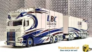 Tekno 82811 LBC Karlskoga Scania NG R 24 meter kastencombi