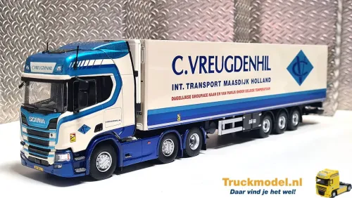 Tekno 83395 C Vreugdenhil Scania NG R450 HL koeltrailer