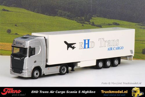 Tekno 84118 EHD Trans Air Cargo Scania S Highline koeltrailer