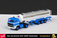 Herpa Bos Dordrecht Daf 3300 tankoplegger