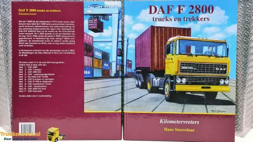 Boek DAF F 2800 trucks en trekkers Kilometervreters