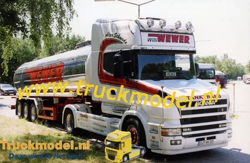 Willi Wewer Tanktrans Cloppenburg Scania T164 Topline foto