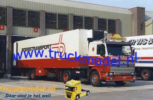 Boers Transport Monster Scania R142 koeltrailer foto