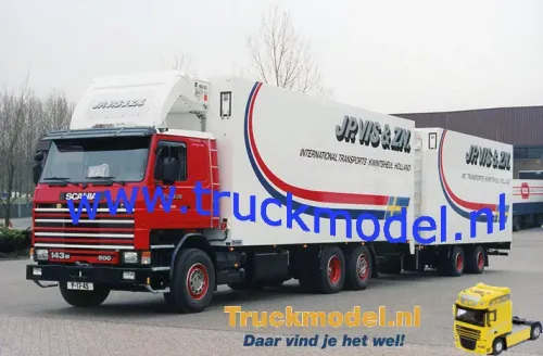 JP Vis en Zn Kwintsheul Scania 143 500 wipkar combi foto