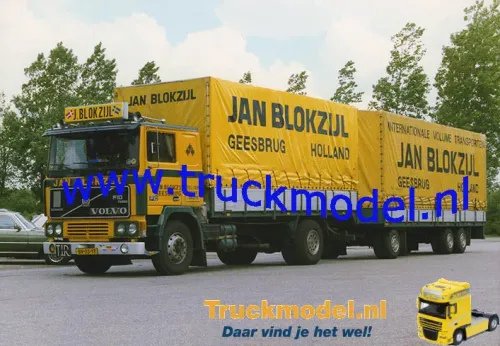 Jan Blokzijl Geesbrug Volvo F10 huifcombinatie foto