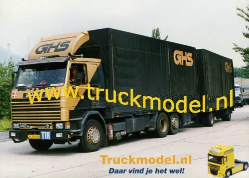 Gunnar Henriksen Spedition Scania R142 huifcombinatie foto