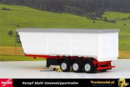 Herpa 077057 Kempf stalen conische volumekipperoplegger