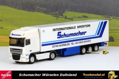 Herpa 154543 Schumacher DAF XF105 SSC Koeltrailer