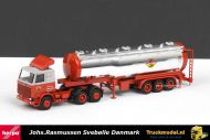 Herpa 273 Collectors Item Johs.Rasmussen Svebølle Danmark Scania 142 sleepas trekker zwanenhals tankoplegger