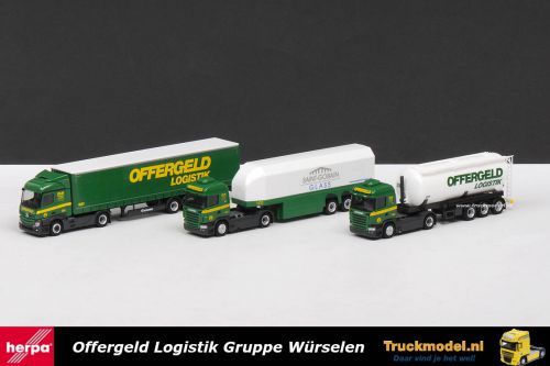 Herpa Offergeld Logistik Saint Gobain Scania R Hl