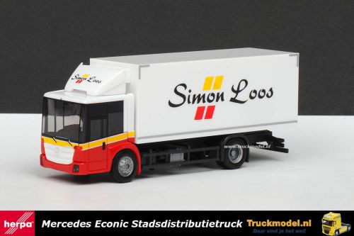 Herpa 303309 Simon Loos Mercedes Econic Koeldistributie truck