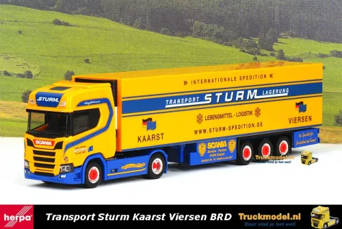 Herpa 307826 Sturm Scania Next Gen Highline koeloplegger