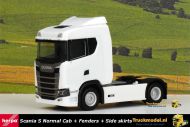 Herpa 310192 Scania S Normal Cab 4x2 trekker wit