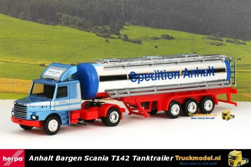 Herpa 310369A Horst Anhalt Scania T142 Tankoplegger