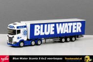 Herpa 310659 Blue Water Scania S580 Highline 6x2 schuifzeiloplegger