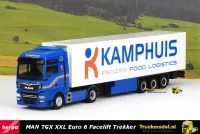 Herpa 311311 Kamphuis Barneveld MAN TGX XXL Koeltrailer