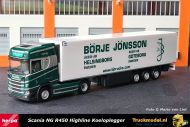 Herpa 311953 Borje Jonsson Scania NG R Highline koeltrailer