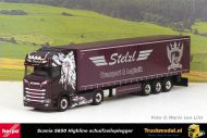 Herpa 312653 Stelzl Transport Scania S650 HL schuifzeiloplegger