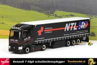 Herpa 314114 NTL Renault T High met schuifzeiloplegger