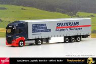 Herpa 315258 Spezitrans Talke Iveco S-Way schuifzeilenoplegger