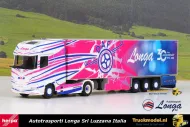 Herpa 315357 Autotrasporti Longa Italia DAF XG+ koeltrailer