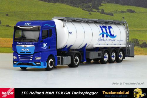 Herpa 316064 ITC Oss MAN TGX GM trekker tankoplegger