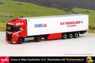 Herpa 316095 HP Therkelsen DK Iveco S Way trekker koeltrailer