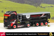 Herpa 316125 Rapstruck Iveco S-Way Kippertrailer