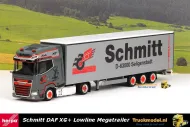 Herpa 317405 Schmitt Daf XG+ Lowdeck megatrailer