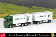 Herpa 317788 Traveco CH Scania NG R HL koelcombi