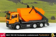 Herpa 317870 MAN TGS NN Portaalarm containerauto