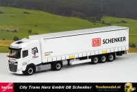 Herpa 318013 City Trans Harz Schenker Daf XG schuifzeilentrailer