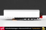 Herpa 076784 Schuifzeiloplegger met meeneemheftruck