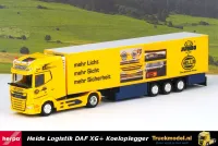 Herpa 956932 Heide-Logistik Hella Daf XG+ Koeltrailer