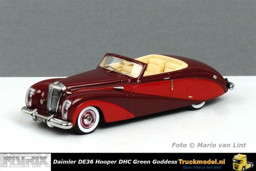 Matrix Scale Models MX10402-021 Daimler DE36 Hooper Green Goddess Cabriolet 1953