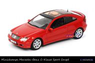 Minichamps B6 696 1917 Mercedes-Benz C-Klasse Sport Coupe Evolution Adventurino Orange metallic