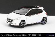 Norev 472802 Peugeot 208 Ligne S 2012 White