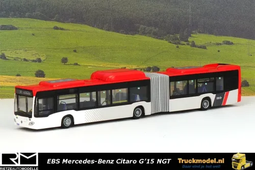 Rietze 73596 EBS Mercedes-Benz Citaro G 15 NGT Gelede bus